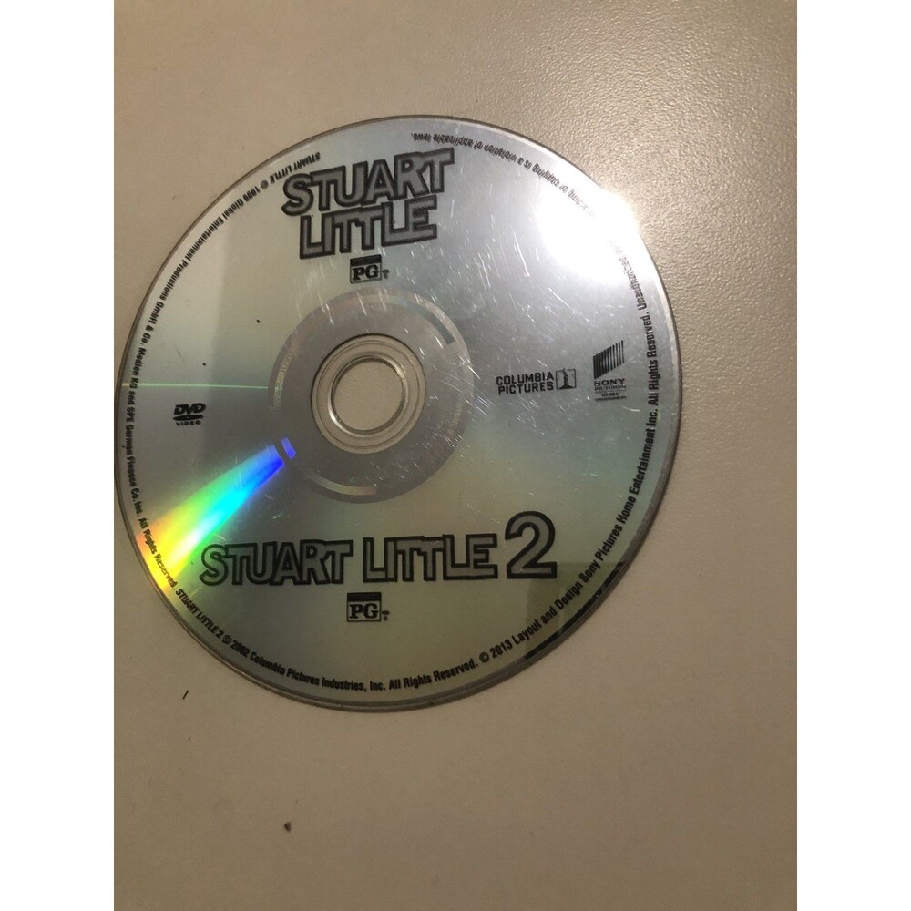Stuart Little 2 DVD 2002 Disc Only